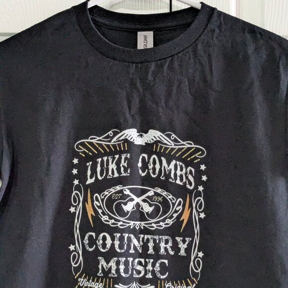 Luke Combs Youth Country Music T-Shirt, Size Small, NWOT, Gildan, 100% Cotton - Picture 3 of 10